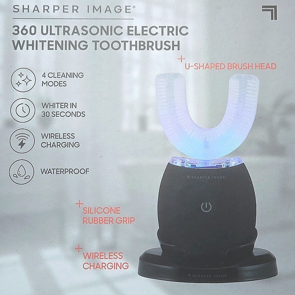 360 Ultrasonic Electric Whitening Toothbrush